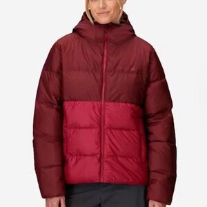 MARMOT Guides Down Hoody 2.0 NWT L Red 700 Down Ceiba Fill Puffer Jacket